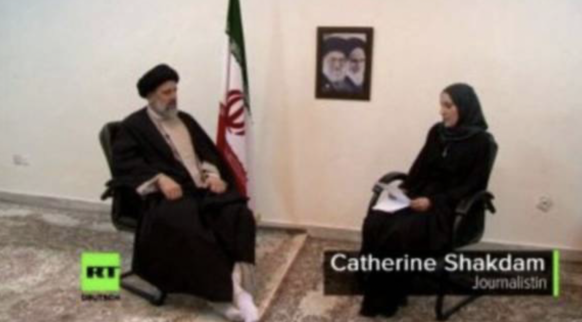 President Ebrahim Raisi’s interview with Catherine Perez-Shakdam In Rasht on the campaign trail