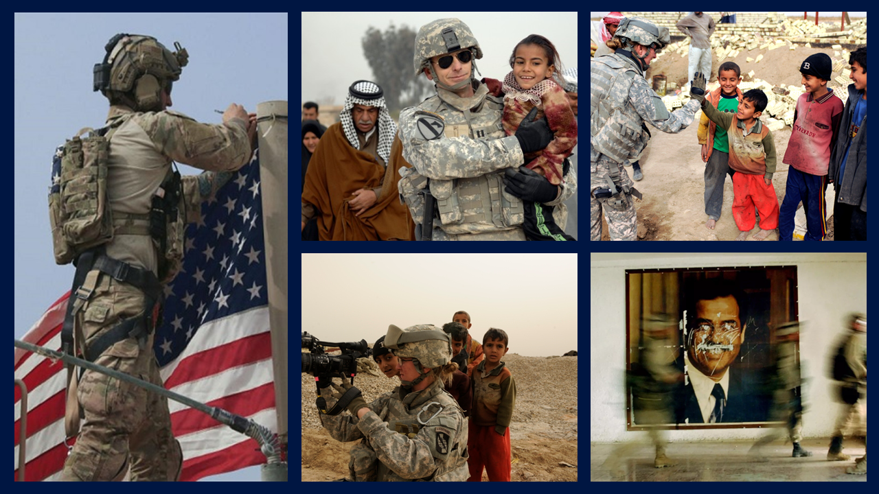 What is the U.S. strategy in Iraq, and what common goals do they have